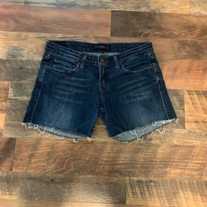 Levi too super low cut off shorts size 7M
